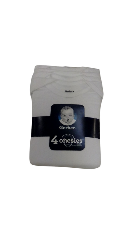 4 Pc Onesies NWT, Boy, Size: 3/6m