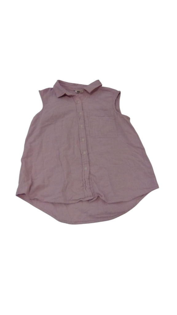 Shirt: Pink, Womens, Size: S