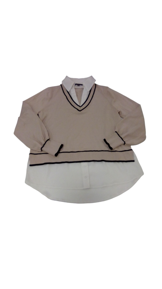 Long Sleeve Shirt: Dress, Womens, Size: S