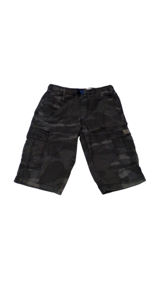 Shorts: Black Camo, Boy, Size: 14/16