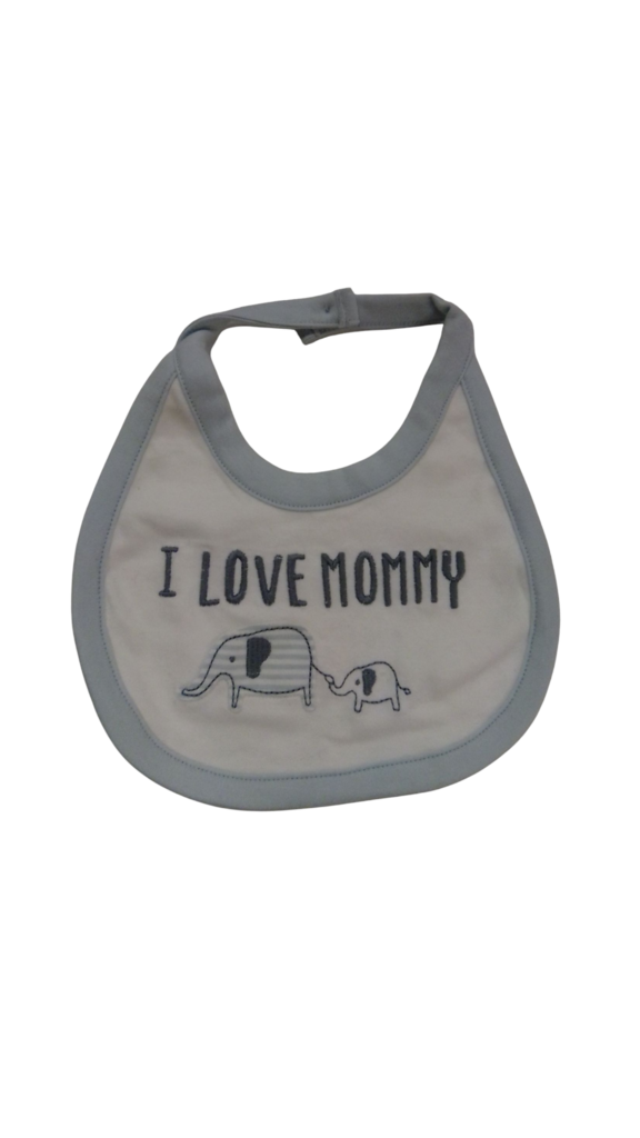 Bib: I Love Mommy, Boy, Size: P