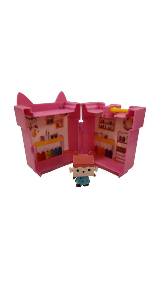 Mini Playset W/Box Cat, Toys