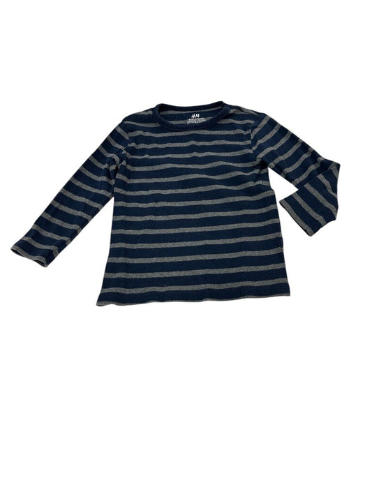 Long Sleeve Shirt: Stripe, Boy, Size: 2/4