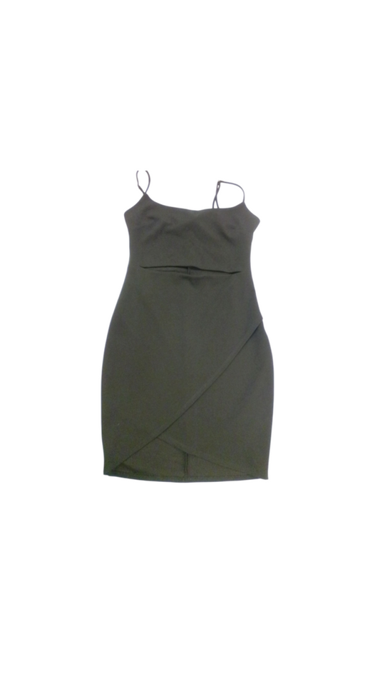 Dress: Black Cutout, Womens, Size: M