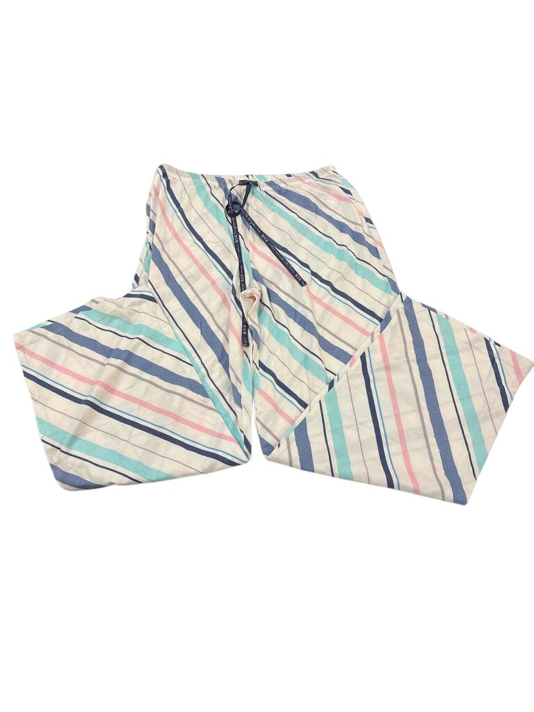 PJ Pants: White W Stripes, Womens, Size: M