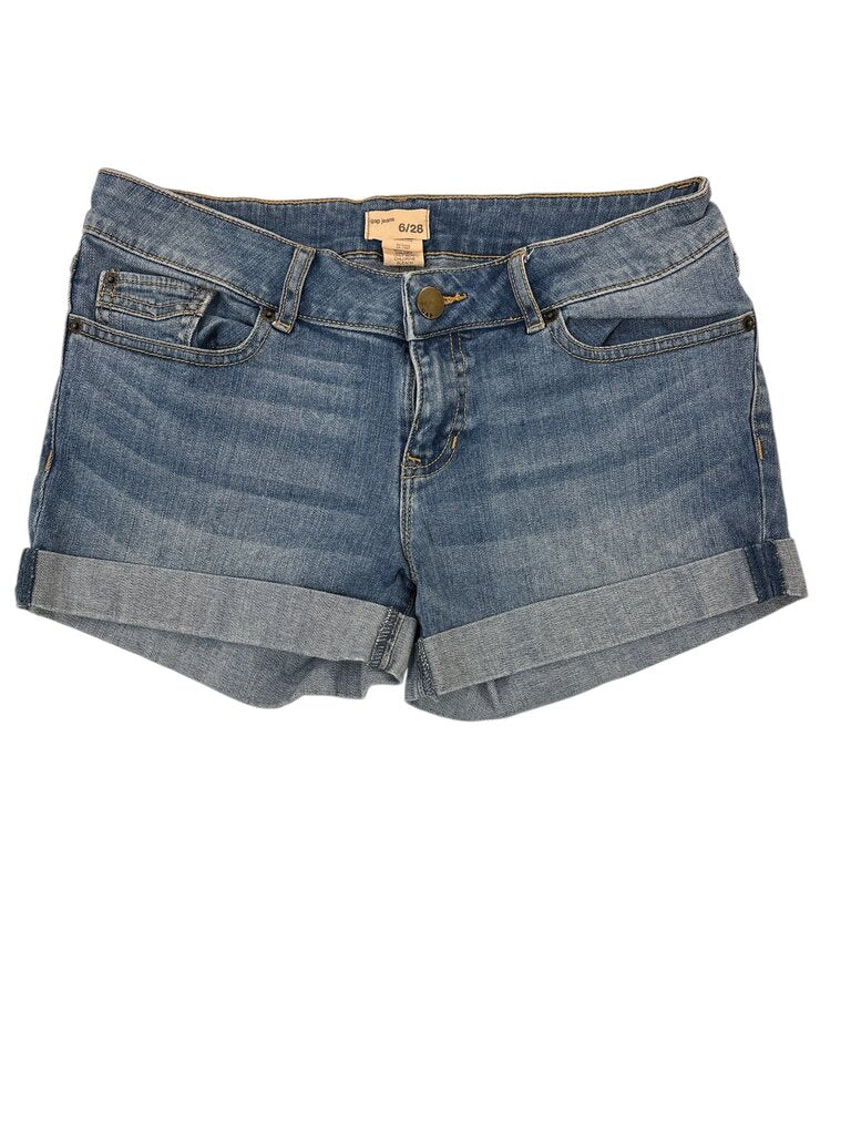 Shorts: Denim Lightwash, Womens, Size: M
