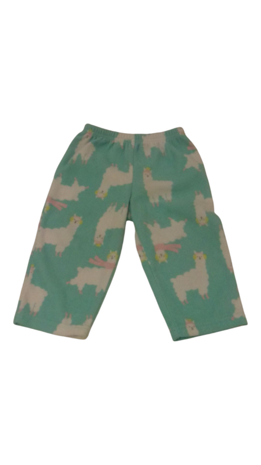 Pants: Blue & Llamas, Girl, Size: 18/24m
