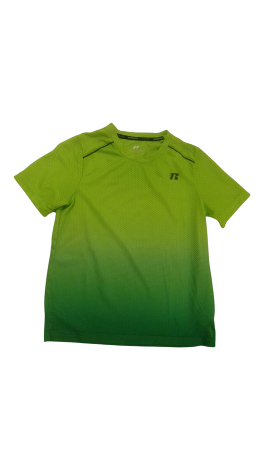Shirt: Green/Blue Ombre, Boy, Size: 8