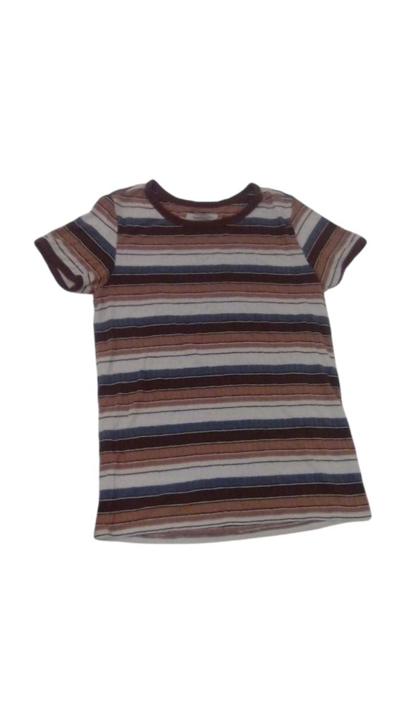 Shirt: Earthtone Stripes, Girl, Size: XXS