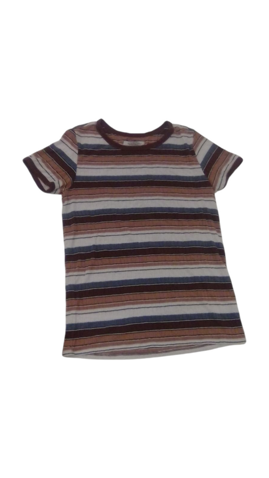 Shirt: Earthtone Stripes, Girl, Size: XXS