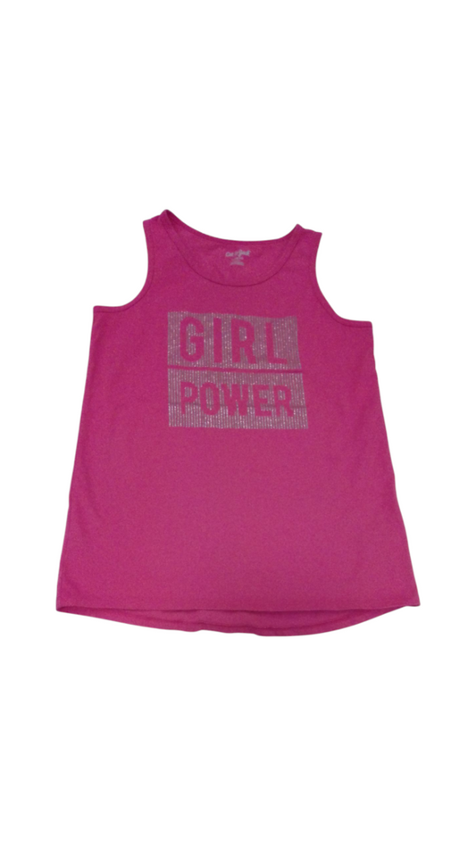 Shirt: Tank Pink Girl Pow, Girl, Size: 10/12