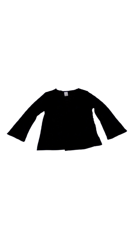Cardigan: Black, Womens, Size: S