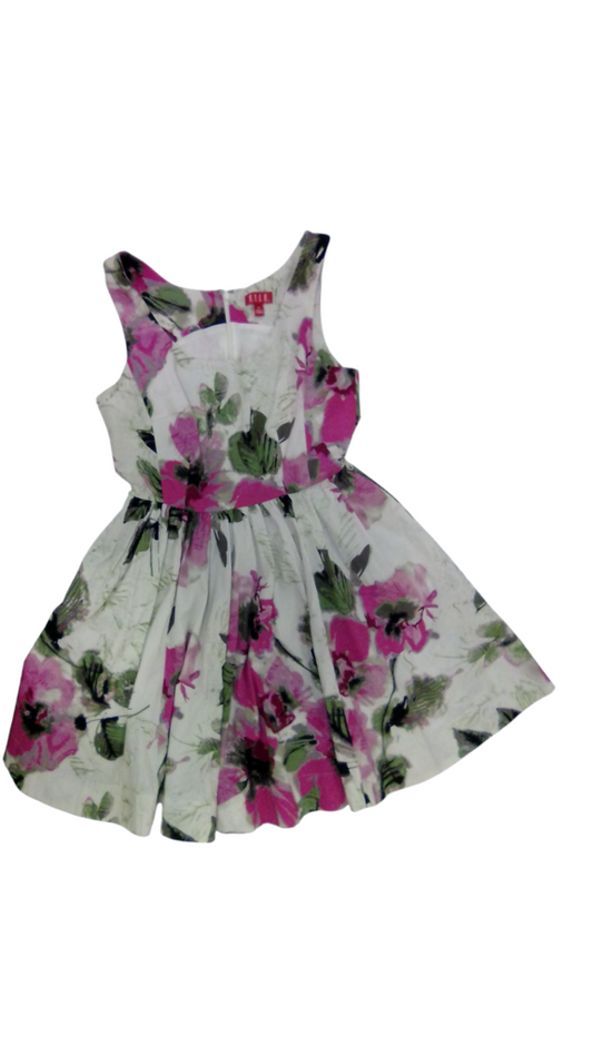 Dress: Sleeveless Flowers, Womens, Size: M