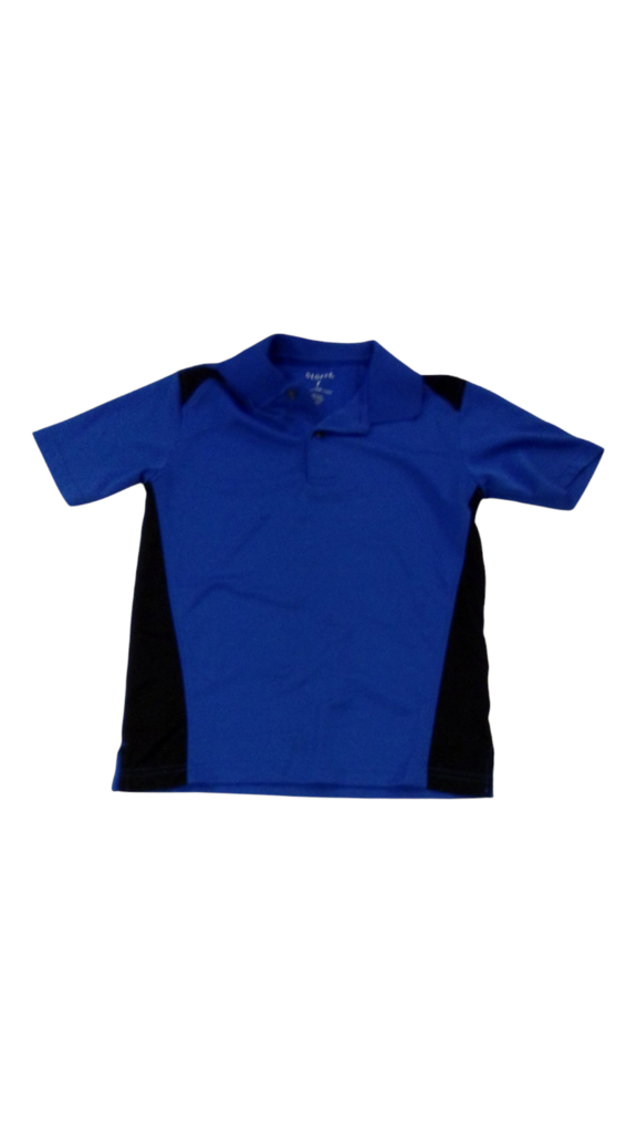 Shirt: Blue Polo, Boy, Size: 8