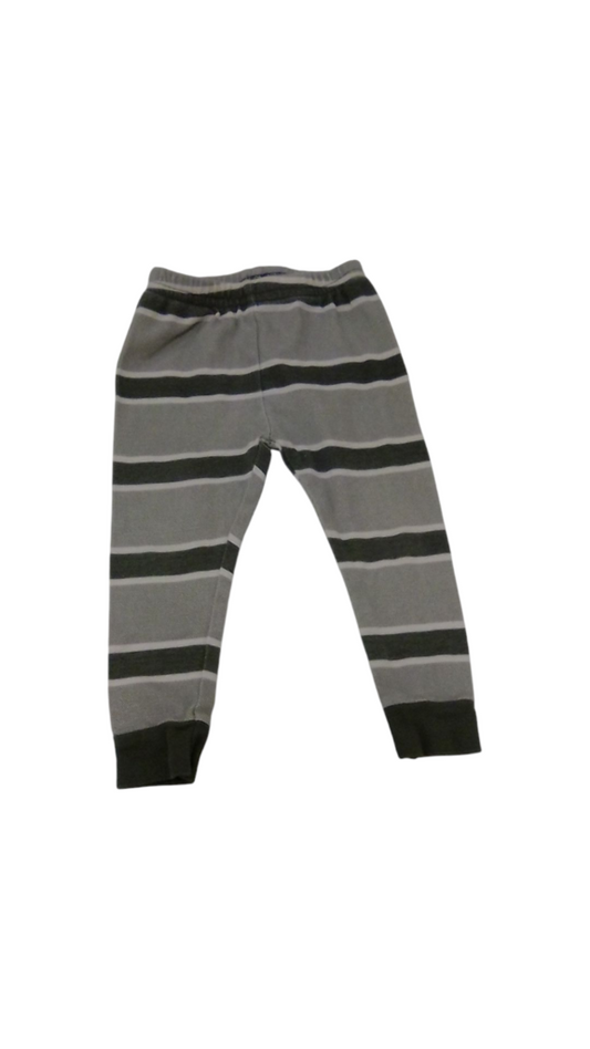 Pants: Green/White Stripe, Boy, Size: 12M