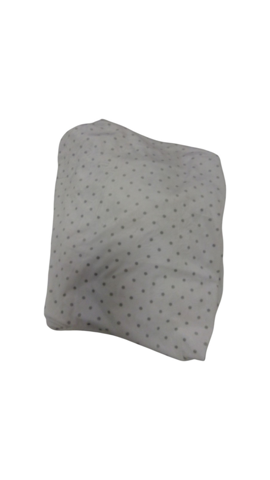 Sheet: White/Gray Dots Minky, Gear, Size: Crib
