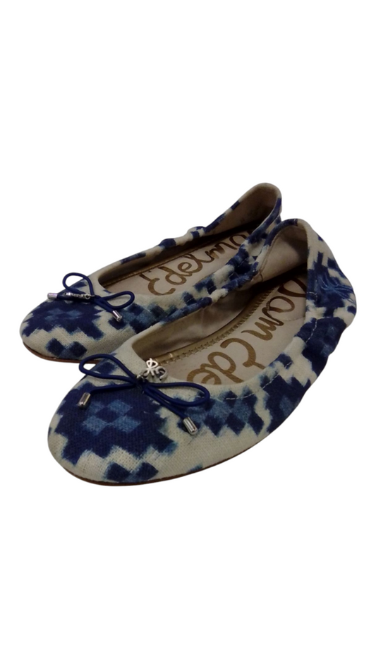 Shoes: Blue/White, Womens, Size: 5