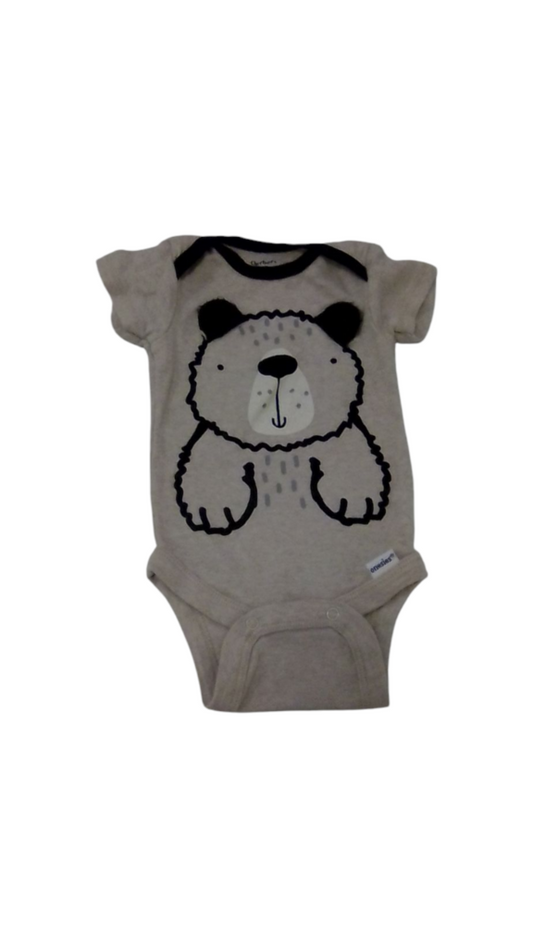 Onesie: Tan Puppy, Boy, Size: 0/3m