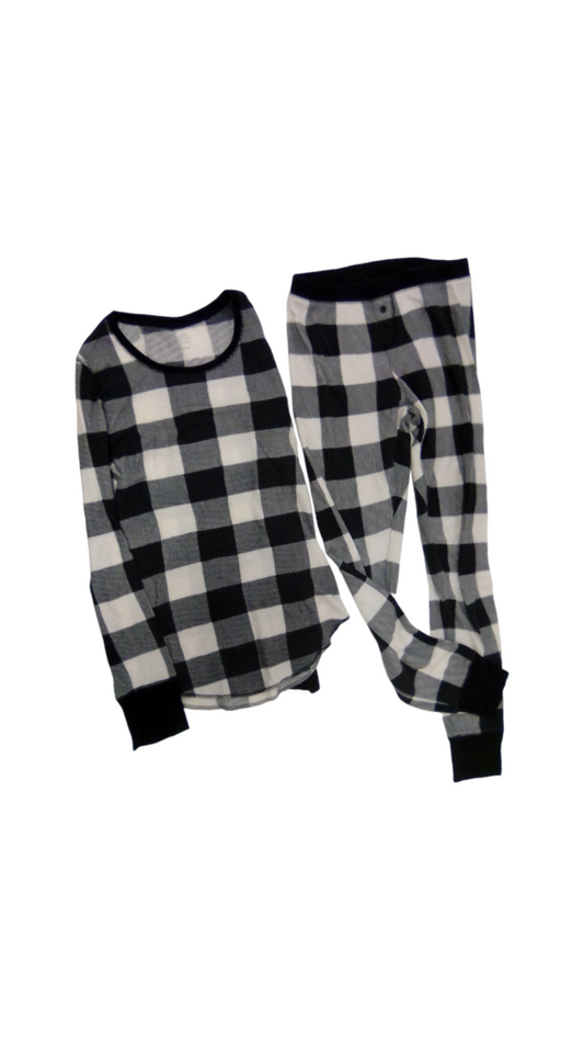 2pc Sleeper: Black/White, Womens, Size: XS