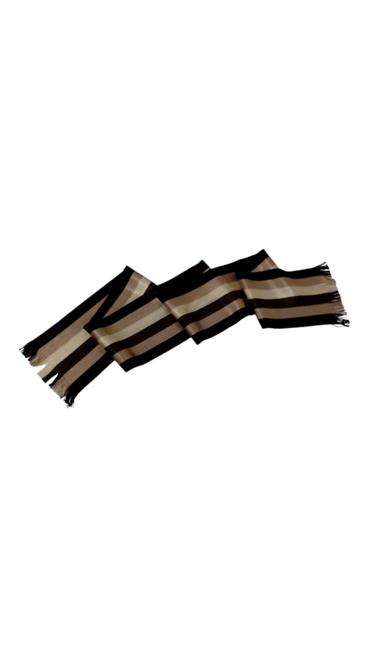 Scarf: Brown/Black/Tan, Accessory