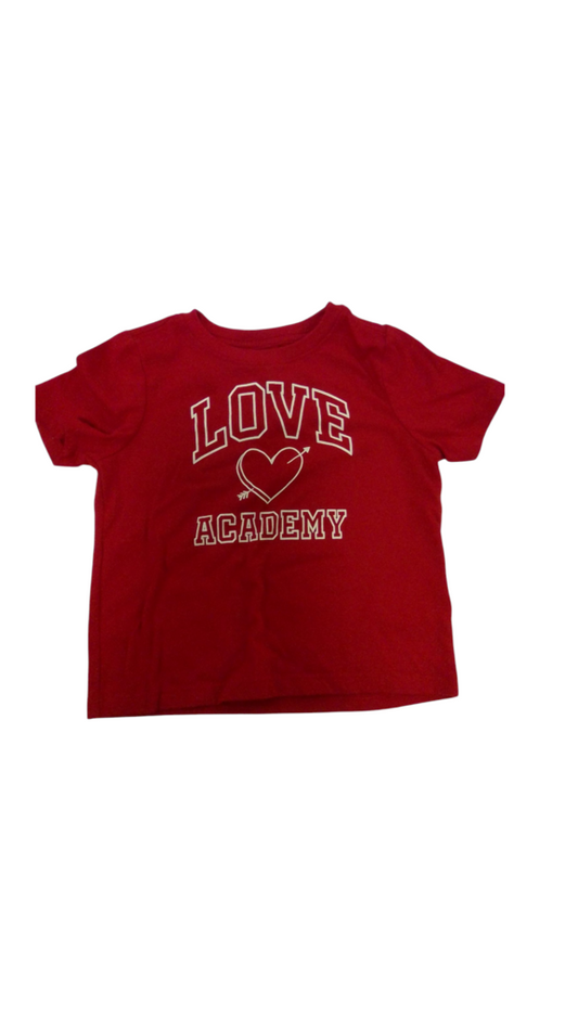 Shirt: Love Academy, Kids, Size: 2t