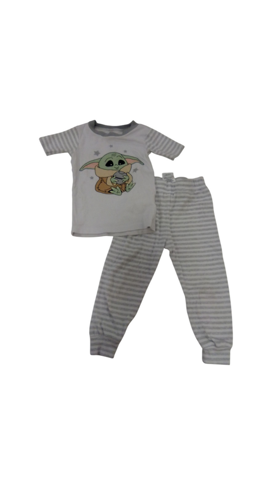 2pc Sleeper: Yoda, Boy, Size: 2t