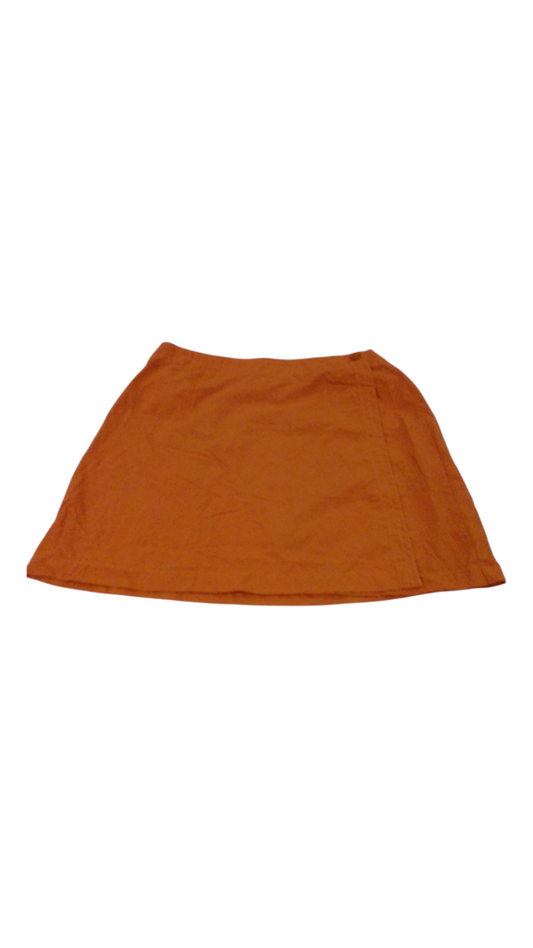 Skirt: Orange, Womens, Size: S