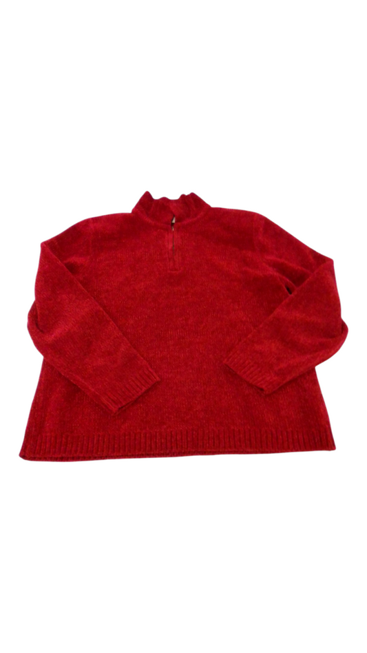 Sweater: Red, Womens, Size: S