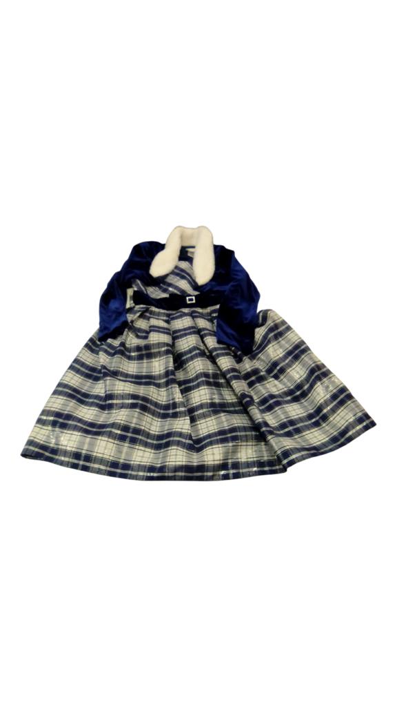 2pc Dress: BLue, Girl, Size: 7