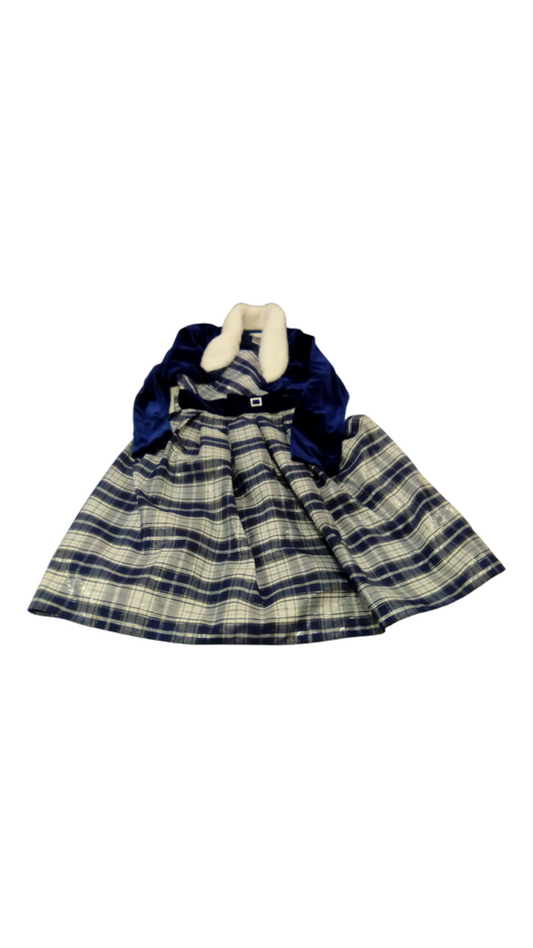 2pc Dress: BLue, Girl, Size: 7