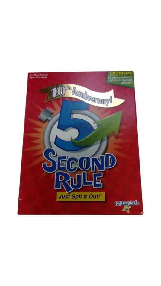 5 Second Rule, Toys
