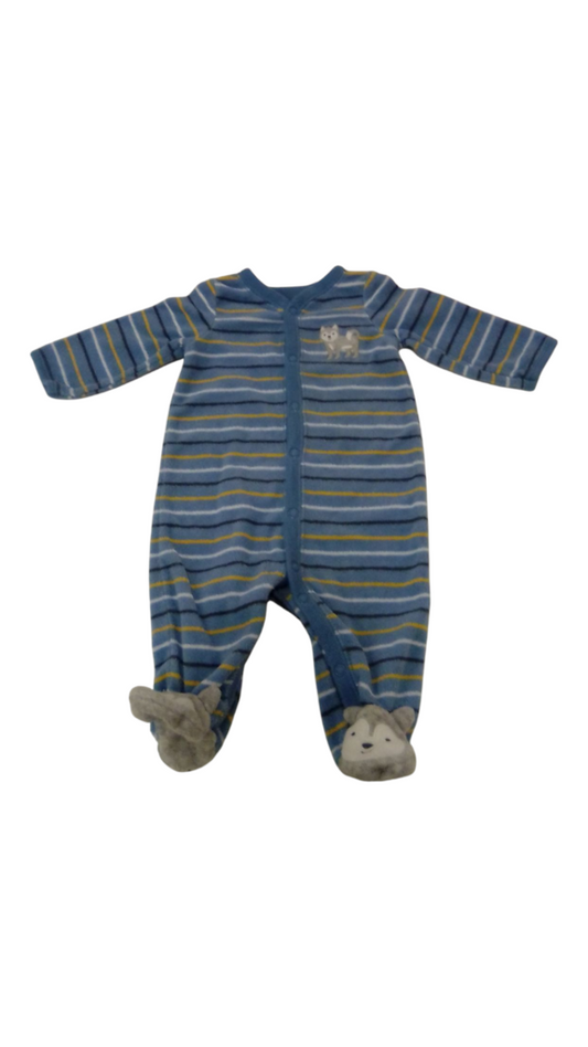 Sleeper: Huskie/Blue, Boy, Size: 3m