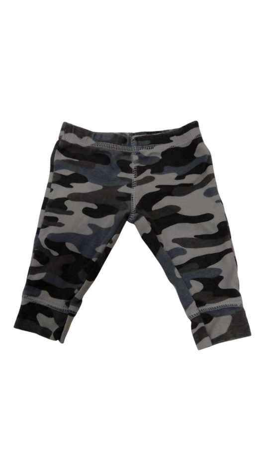 Pants: BLack Camo, Boy, Size: 3m