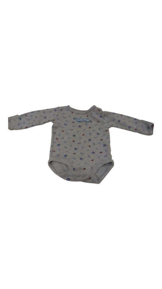 Long Sleeve Onesie:baby T, Boy, Size: NB