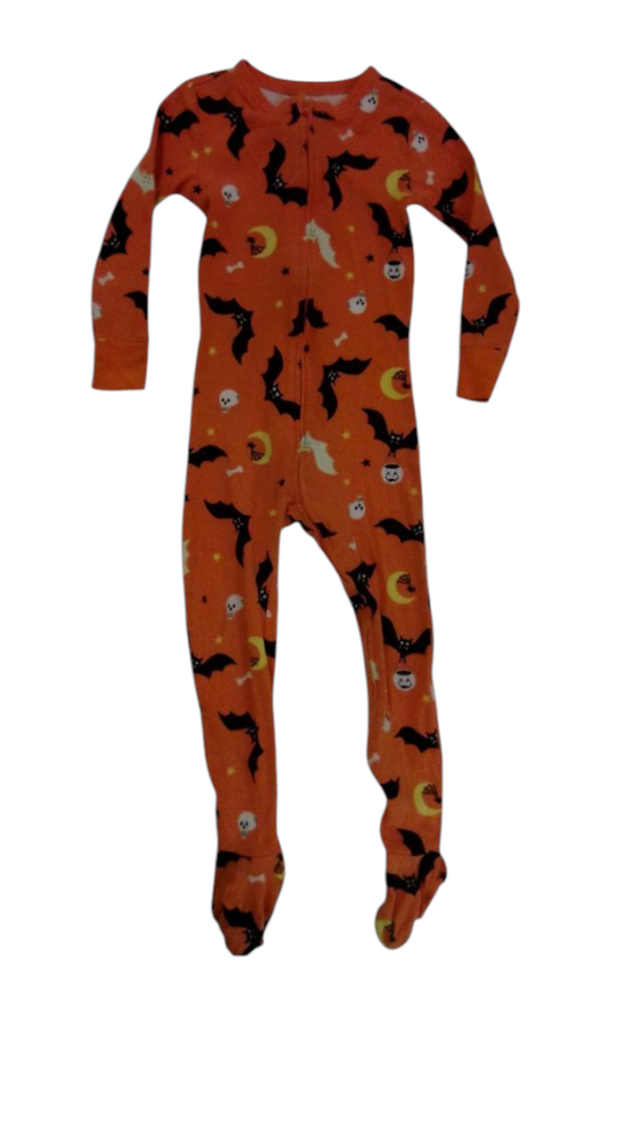 Sleeper: Orange Halloween, Boy, Size: 3t