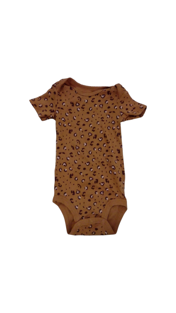 Onesie: Cheeta Print, Girl, Size: 12m