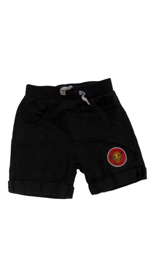 Shorts: Gray W Simba, Boy, Size: 18/24m