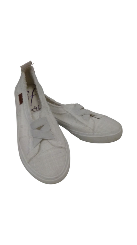 Shoes: White Sneaker, Womens, Size: 8.5