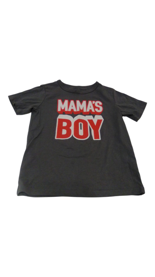 Shirt: Mamas Boy, Boy, Size: 5t