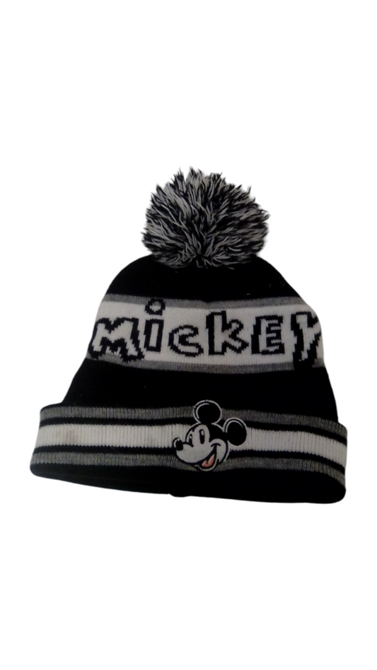 Hat: Black/Mickey, Kids, Size: OS