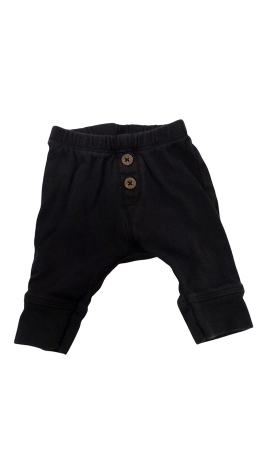 Pants: Dark Grey, Boy, Size: NB