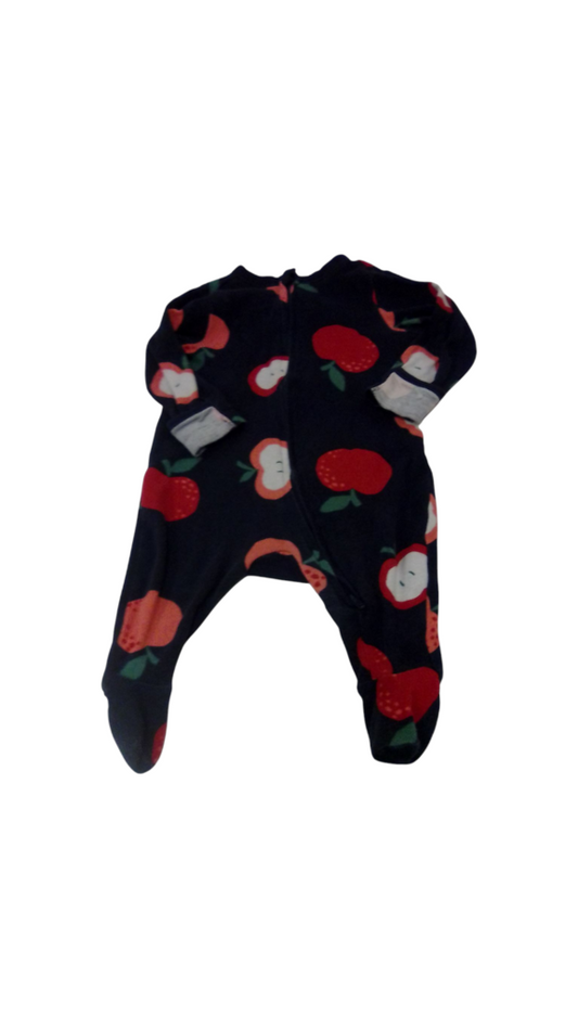 Sleeper: Blue Apples, Boy, Size: 0/3m