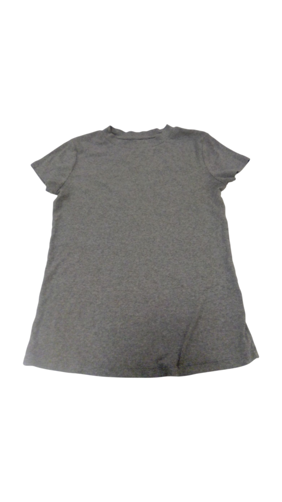Shirt: Grey, Womens, Size: S