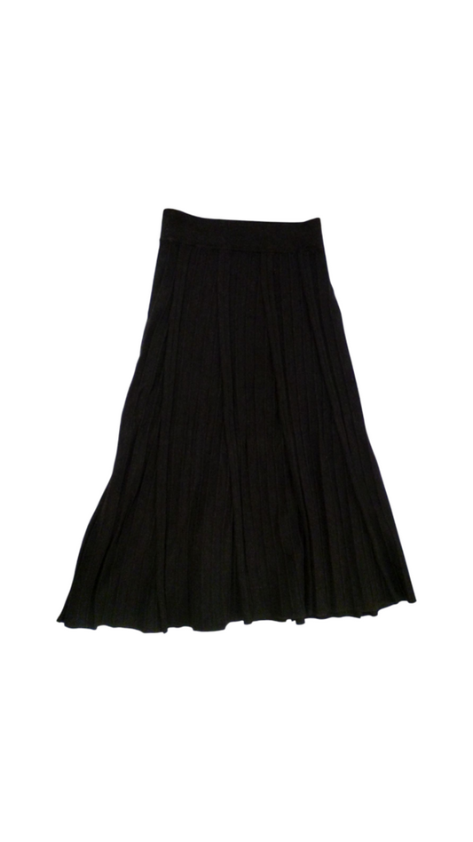 Midi Skirt: Gray, Womens, Size: S