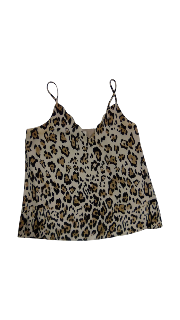 Tank Top: Leopard Print, Womens, Size: S