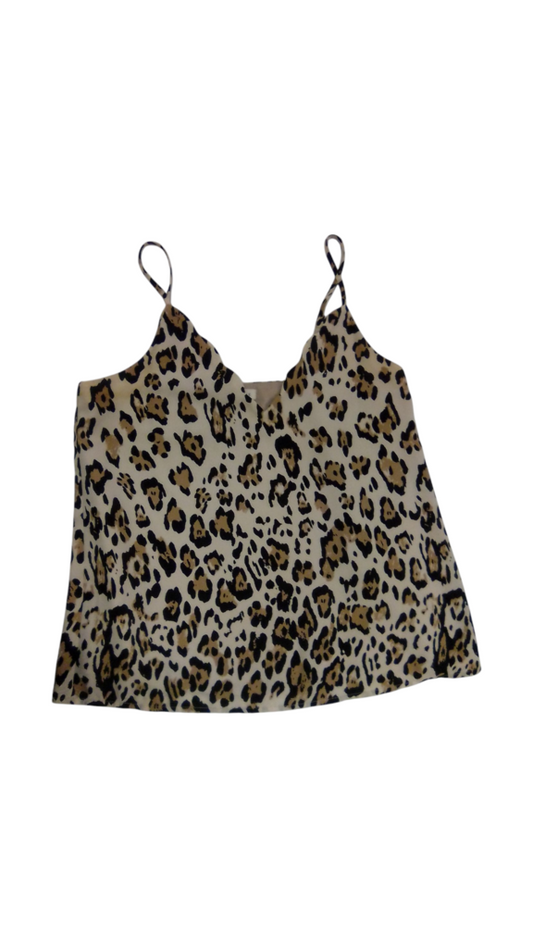 Tank Top: Leopard Print, Womens, Size: S
