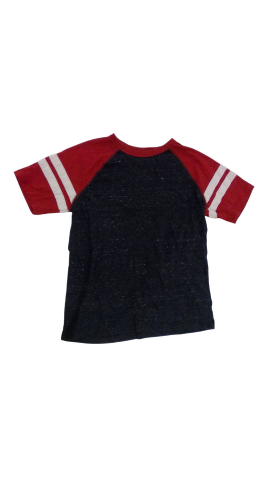 Shirt: Red W Blue Heather, Boy, Size: 8/10