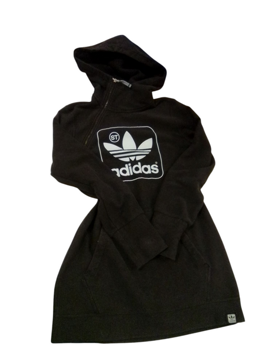 Hoodie: Black Logo, Boy, Size: 14/16