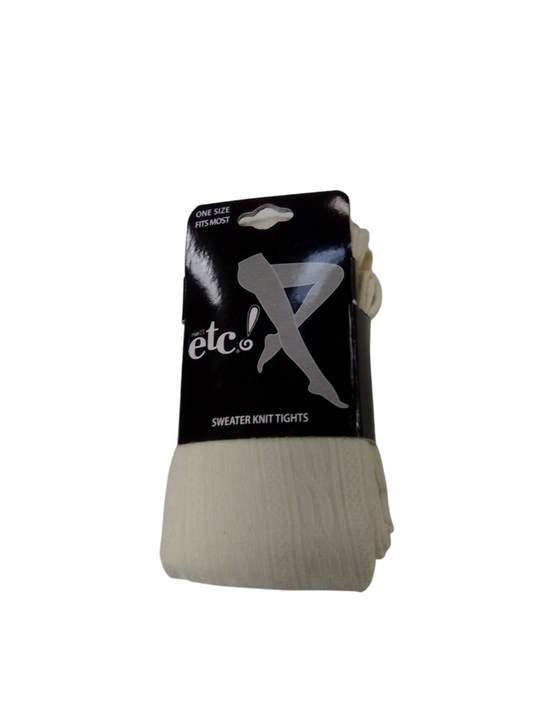 Sweater Knit Tights: Whit, Womens, Size: -