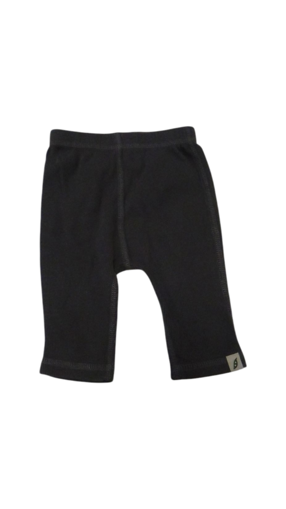 Pants: Gray Ribbed, Boy, Size: 3m